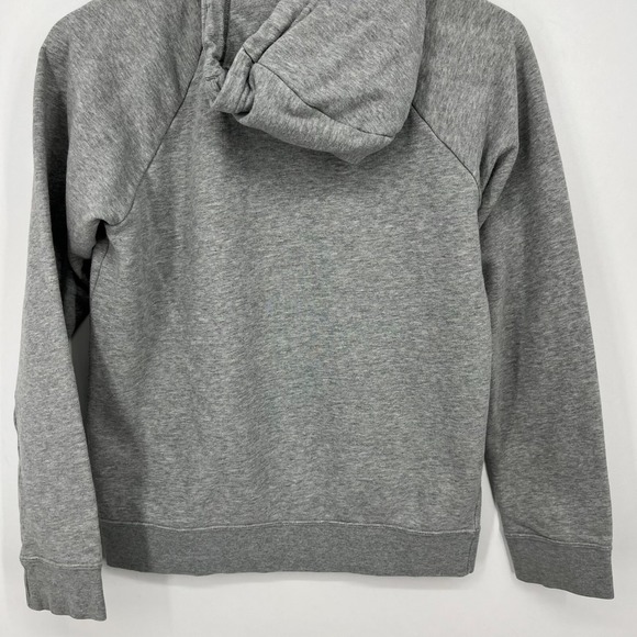 Nike Pullover Hoodie Women's‎ Size XS Gray Embroidered Logo Pockets - Picture 8 of 10